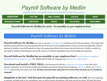 Tablet Screenshot of medlin.com